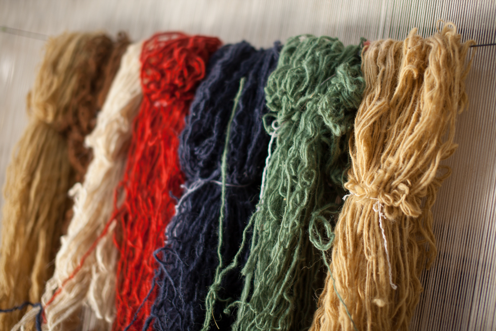 Colored Wool Where Rugs Are Made_WilliamBairamian.me